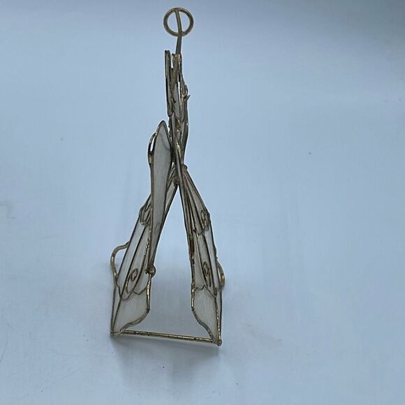 Vintage Capiz shell Angel table top ornament. - Picture 4 of 6